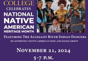 Native American Heritage Month: The Allegany River Indian Dancers