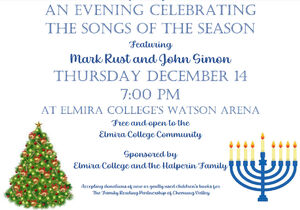 An Evening Celebrating the Songs of the Season featuring Mark Rust and John Simon