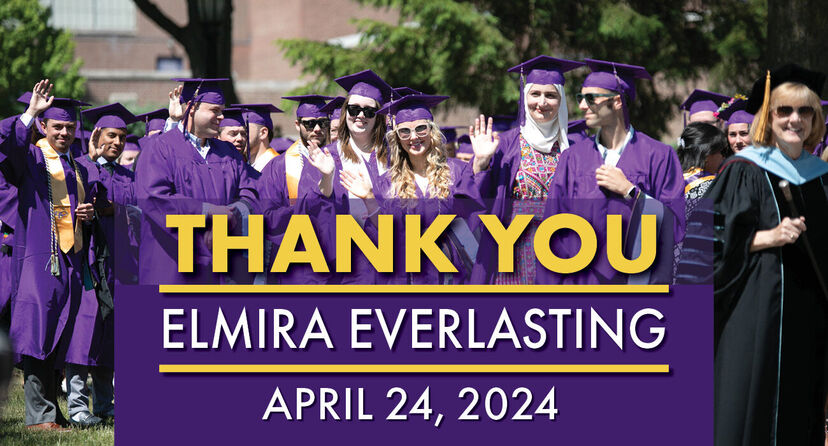 埃尔迈拉大学 set a fundraising record for Elmira Everlasting 2024