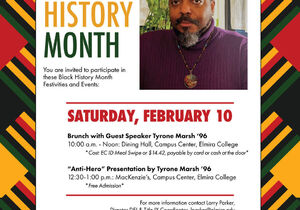 Black History Month With Guest Speaker Tyrone Marsh '96