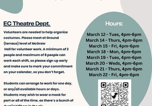 On Campus Community Engagement Opportunity with the Theatre Department