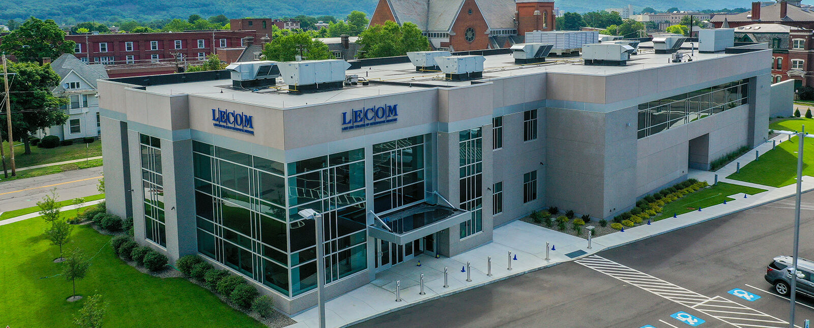 An overview of the LECOM building