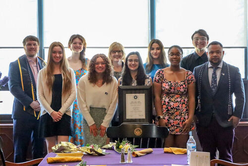 elmira-college-inducts-seven-students-into-new-tri-alpha-national-honor-society-chapter