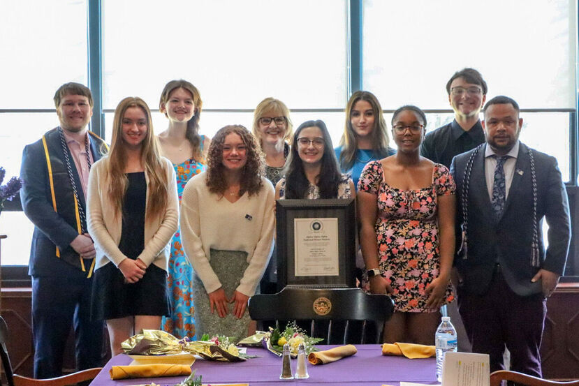 Elmira College Inducts Seven Students Into New Tri-Alpha National Honor Society Chapter